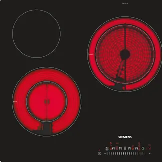 Siemens ET801FCP1D Kochfeld Schwarz, Edelstahl Integriert Keramik 5 Zone(n) Siemens ET801FCP1D Kochfeld Schwarz, Edelstahl Integriert Keramik 5 Zone(n)