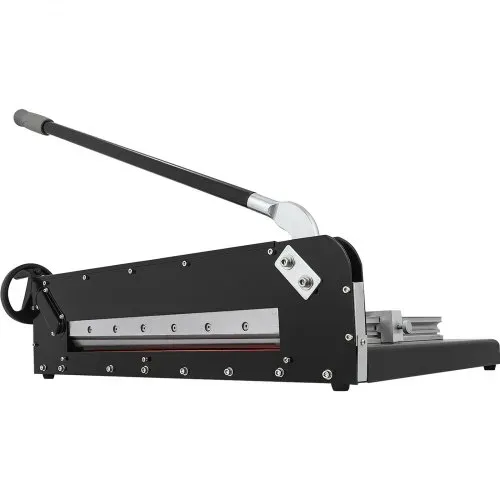 VEVOR Papierschneider SG-299A4 Papierschneidemaschine 63,5 x 36,3 x 40,6 cm Papier Schneidegerät zum Schneiden von Papier Hebelschneider Pulverbeschichtung 45HRC Papierschneidegerät – Bild 10