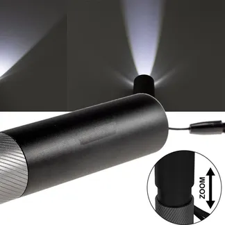 LED-Taschenlampe CAMELION mit Akku 3W 300lm, Zoom LED-Taschenlampe CAMELION mit Akku 3W 300lm, Zoom