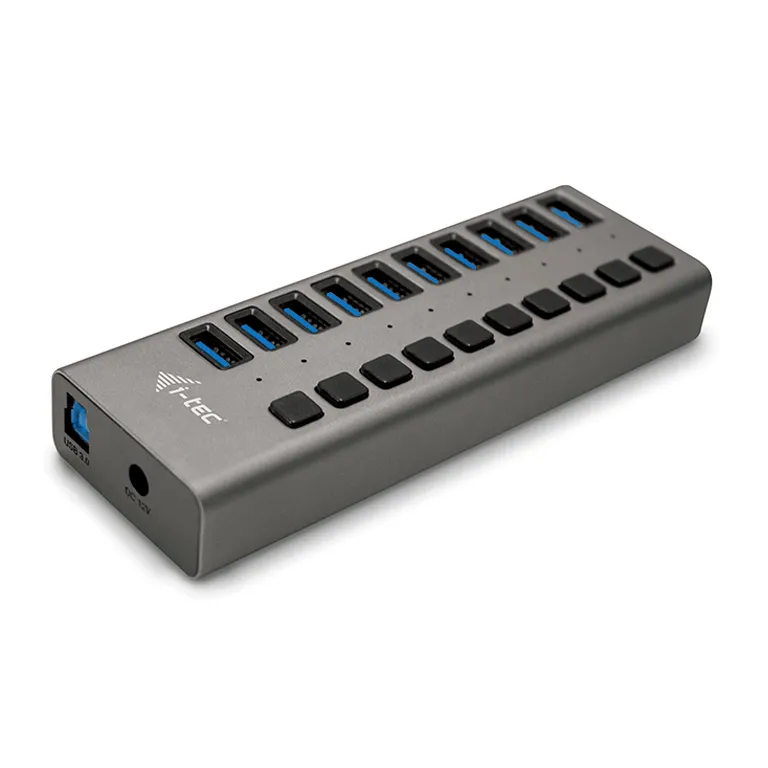 i-tec USB 3.0 Charging HUB 10 port + Power Adapter 48 W i-tec USB 3.0 Charging HUB 10 port + Power Adapter 48 W