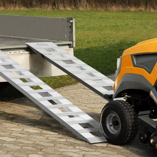VEVOR Auffahrrampe, Verladerampe, Autorampe 2721,6 kg, breite Verladeschiene, Auto Laderampe 183 x 38 cm, 2 Stk. Rampen, für Motorrad, Anhänger, ATV, UTV, Gartentraktor, Rasenmäher, Dirtbike usw. – Bild 7