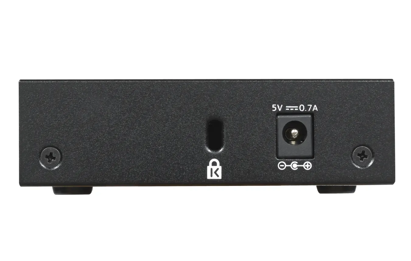 NETGEAR GS305 Switch 5 Port Gigabit Ethernet LAN Switch (Plug-and-Play Netzwerk Switch, LAN Verteiler, Hub energieffizient, lüfterlos, robustes Metallgehäuse) – Bild 3