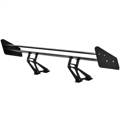 VEVOR GT Wing Autospoiler, 53,1 Zoll Universalspoiler mit Doppeldeck, verstellbares leichtes Aluminium, Auto Heckspoilerflügel, Racing Spoiler BGW/JDM Drift Schwarz – Bild 9