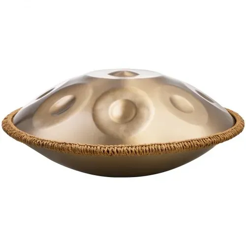VEVOR Handpan, 55 cm, 10 Noten, D-Moll-Handtrommel, Drum-Instrument mit Schlägeln, 432-Hz-Handpan-Ständer & Tragetasche, Heilende Klangtrommel aus Stahl, Schlaginstrumente für Erwachsene & Anfänger – Bild 10