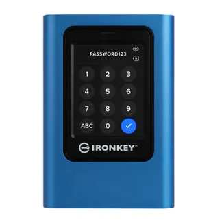 Kingston Technology IronKey 7680GB Vault Privacy 80 XTS-AES 256-bit Verschlüsselte externe SSD Kingston Technology IronKey 7680GB Vault Privacy 80 XTS-AES 256-bit Verschlüsselte externe SSD