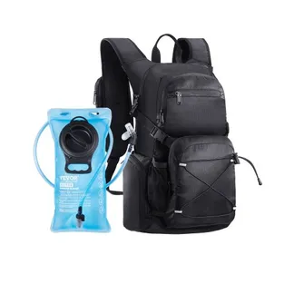 VEVOR Trinkrucksack 25 L isolierter Rucksäcke mit 2 L TPU-Wasserblase Laufrucksack Wanderrucksäcke für Wandern Radfahren Laufen Ausflug Klettern Schwarz, Hydro-Wasser-Tagesrucksack Schwarz VEVOR Trinkrucksack 25 L isolierter Rucksäcke mit 2 L TPU-Wasserblase Laufrucksack Wanderrucksäcke für Wandern Radfahren Laufen Ausflug Klettern Schwarz, Hydro-Wasser-Tagesrucksack Schwarz