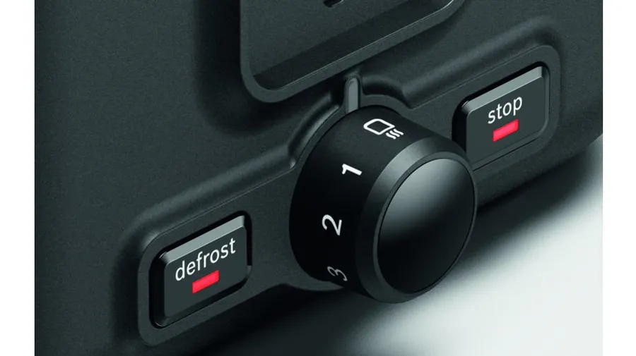 Bosch TAT3P421DE Toaster 2 Scheibe(n) 970 W Schwarz, Weiß – Bild 4