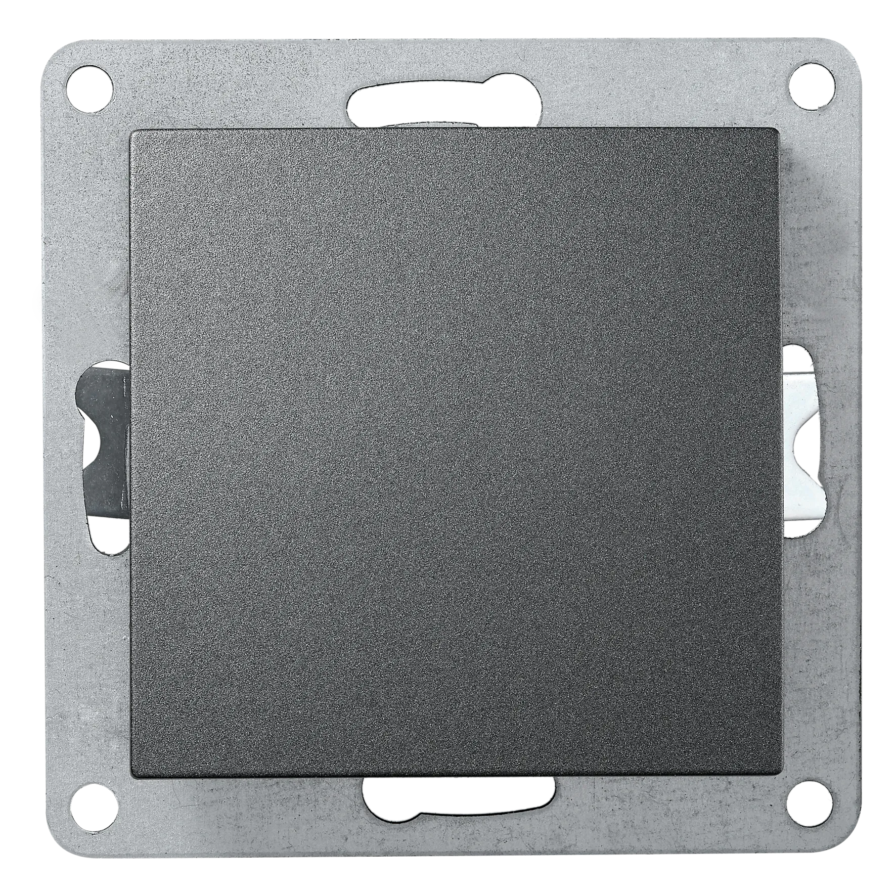 Kreuzschalter McPower “Flair“, 250V~/10A, UP, anthrazit Kreuzschalter McPower “Flair“, 250V~/10A, UP, anthrazit