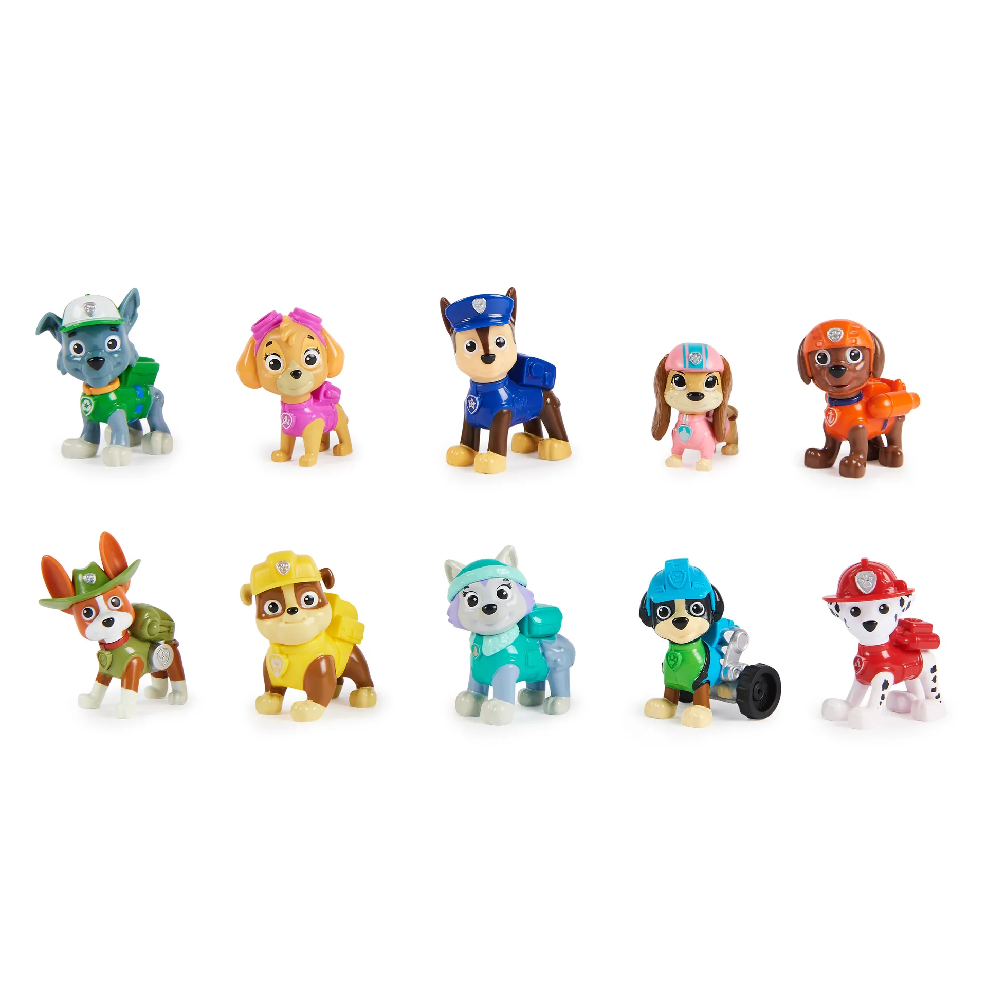 PAW Patrol – Action Pups Geschenkset mit 10 Hundefiguren zum Sammeln, alle Hauptcharaktere in Uniform mit Werkzeug, für Kinder ab 3 Jahren. – Bild 5