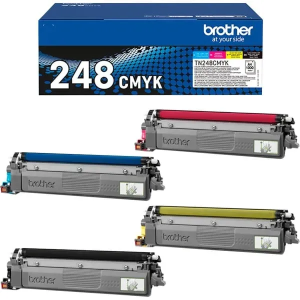 Brother TN-248VAL Tonerkartusche 4 Stück(e) Original Schwarz, Cyan, Magenta, Gelb Brother TN-248VAL Tonerkartusche 4 Stück(e) Original Schwarz, Cyan, Magenta, Gelb