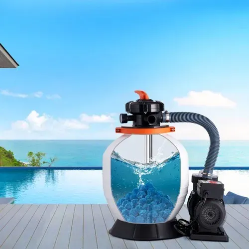 VEVOR Pool-Filterbälle für Sandfilter, 0,71 kg, zum Ersetzen von Pool-Filtersand, blaues Filtermedium aus Polyesterfaser mit Waschbeutel, für Schwimmbecken, Aquarien, Aufstellbecken – Bild 7