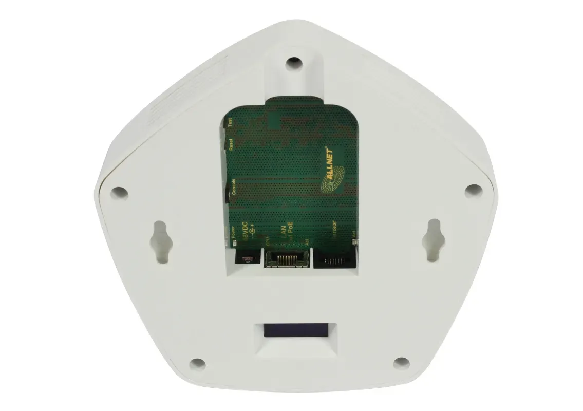 ALLNET CO2 Raumluftampel mit RGBW-LED´s / 1x MSR Sensorport / LAN (PoE) & WIFI (Netzteil) – Bild 3