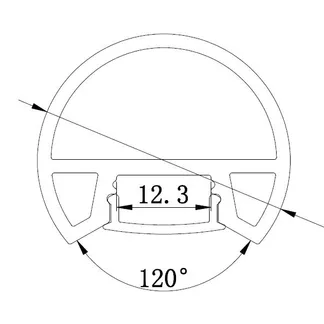 Synergy 21 LED U-Profil 200cm, ALU077 Synergy 21 LED U-Profil 200cm, ALU077