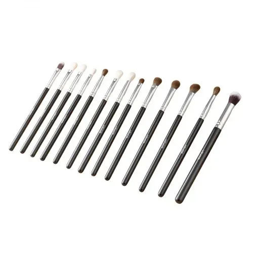 VEVOR Pinselset Makeup, 34-teilig, professionelles Schminkpinsel Set für Foundation, Lidschatten, Concealer, Rouge, mit weichen Borsten, ergonomischem Holzgriff, Reise-Aufbewahrungsetui – Bild 10