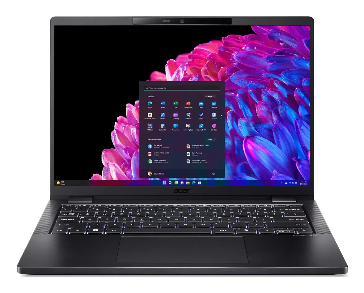 Acer TravelMate P6 TMP614-73-TCO-79JZ Intel Core Ultra 7 155H Laptop 35,6 cm (14″) WUXGA 16 GB LPDDR5x-SDRAM 512 GB SSD Wi-Fi 7 (802.11be) Windows 11 Pro Schwarz Acer TravelMate P6 TMP614-73-TCO-79JZ Intel Core Ultra 7 155H Laptop 35,6 cm (14″) WUXGA 16 GB LPDDR5x-SDRAM 512 GB SSD Wi-Fi 7 (802.11be) Windows 11 Pro Schwarz