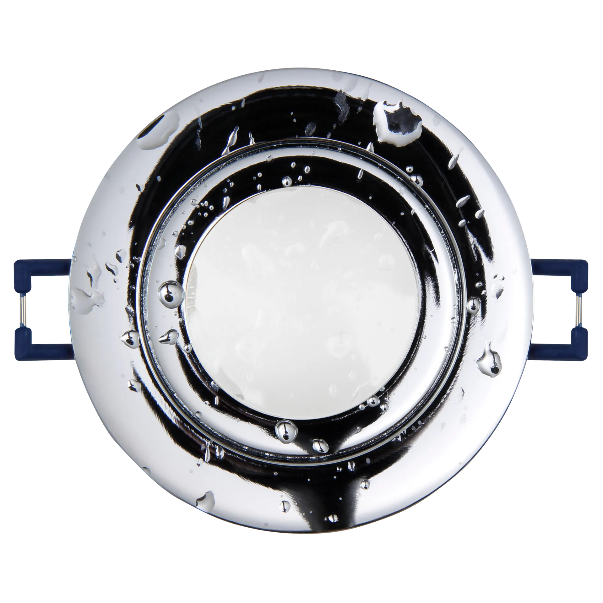 Einbaurahmen McShine ''DL-54'' rund, Clip-Verschluss, IP44, Chrom – Bild 2