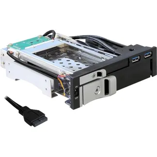 5.25 Wechselrahmen für 1 x 2.5 + 1 x 3.5 SATA 5.25 Wechselrahmen für 1 x 2.5 + 1 x 3.5 SATA