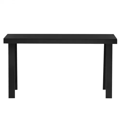 VEVOR Konsolentisch Eingangtisch hinter dem Sofa (140 x 30,5 x 81 cm / L x B x H), rechteckiger Beistelltisch aus MMehrschichtplatte für Flur Schlafzimmer Wohnzimmer Foyer, Flurtisch Schwarz modern – Bild 9