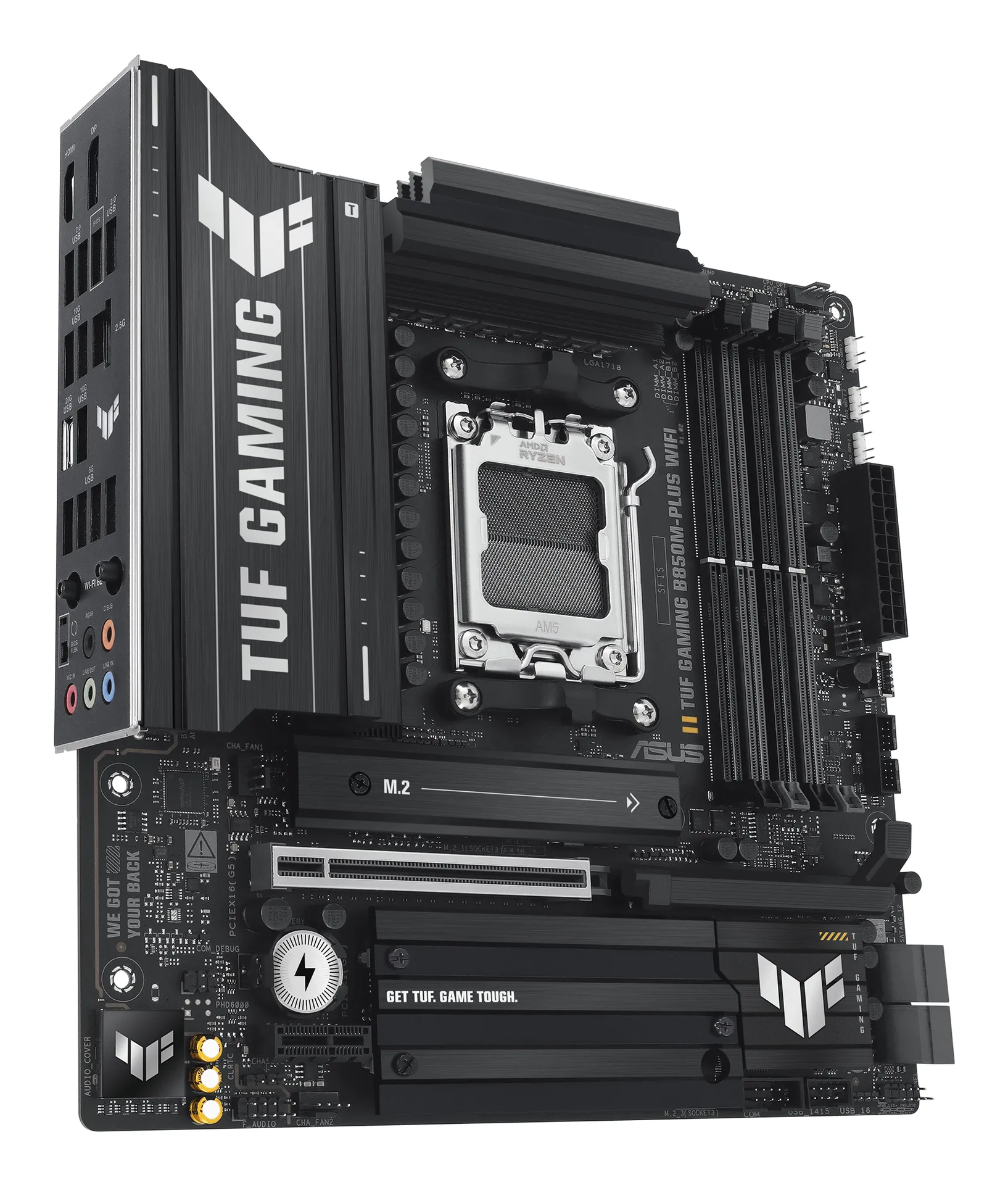 ASUS TUF GAMING B850M-PLUS WIFI AMD B850 Sockel AM5 micro ATX – Bild 7