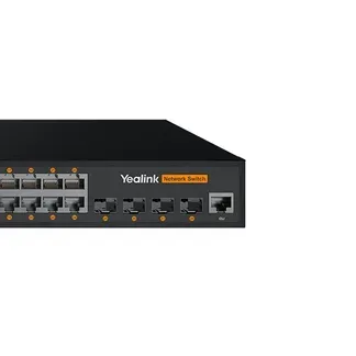 Yealink MSFT – RCH240 E2 – 24-Port L2+Web Managed PoE+ Switch Yealink MSFT – RCH240 E2 – 24-Port L2+Web Managed PoE+ Switch
