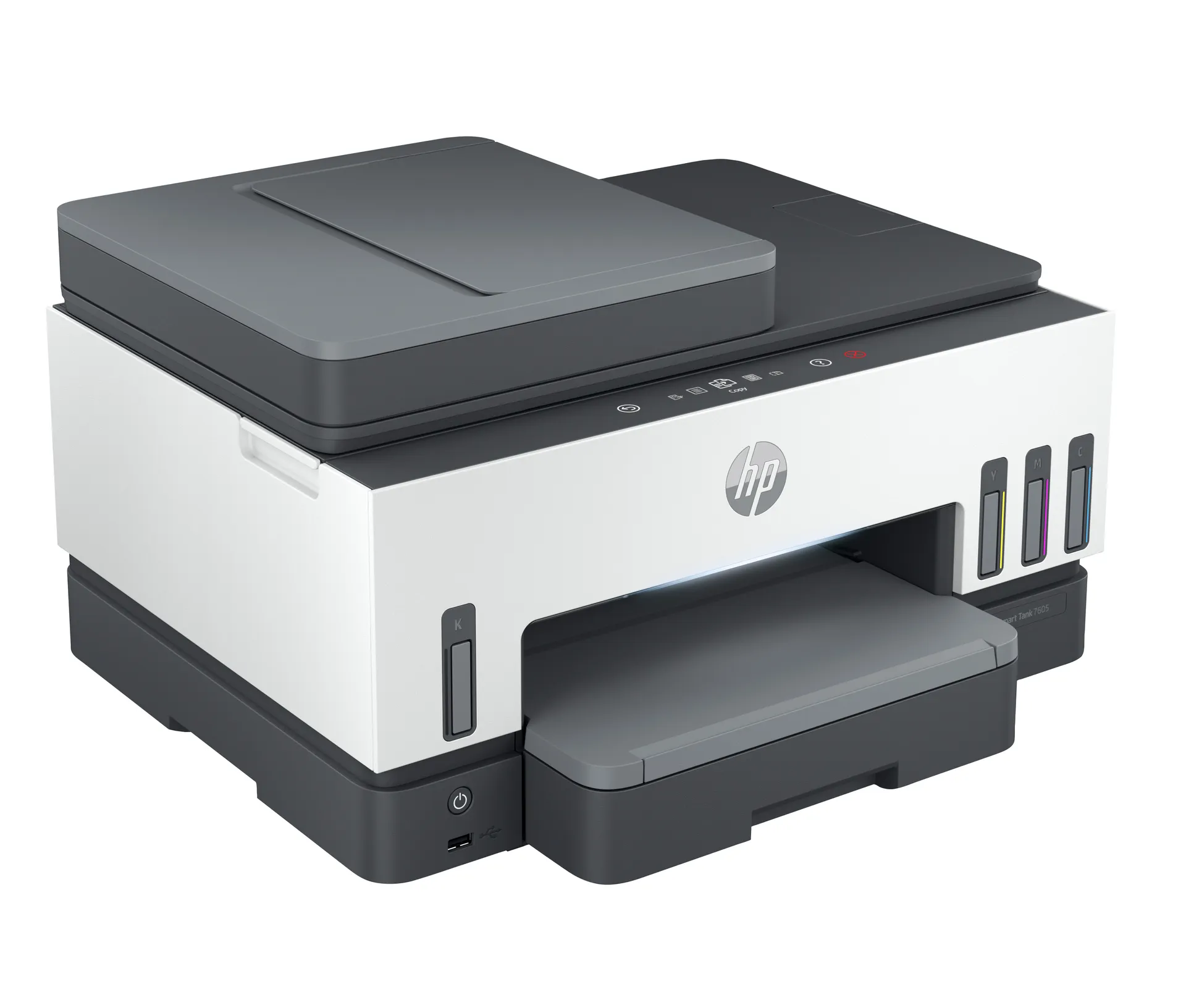 HP Smart Tank 7605 Wireless All-in-One Farbe Drucker, Beidseitiger Druck; Kopierer, Scanner – Bild 3