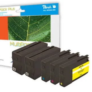 Peach 319232 Druckerpatrone 5 Stück(e) Schwarz, Cyan, Magenta, Gelb Peach 319232 Druckerpatrone 5 Stück(e) Schwarz, Cyan, Magenta, Gelb