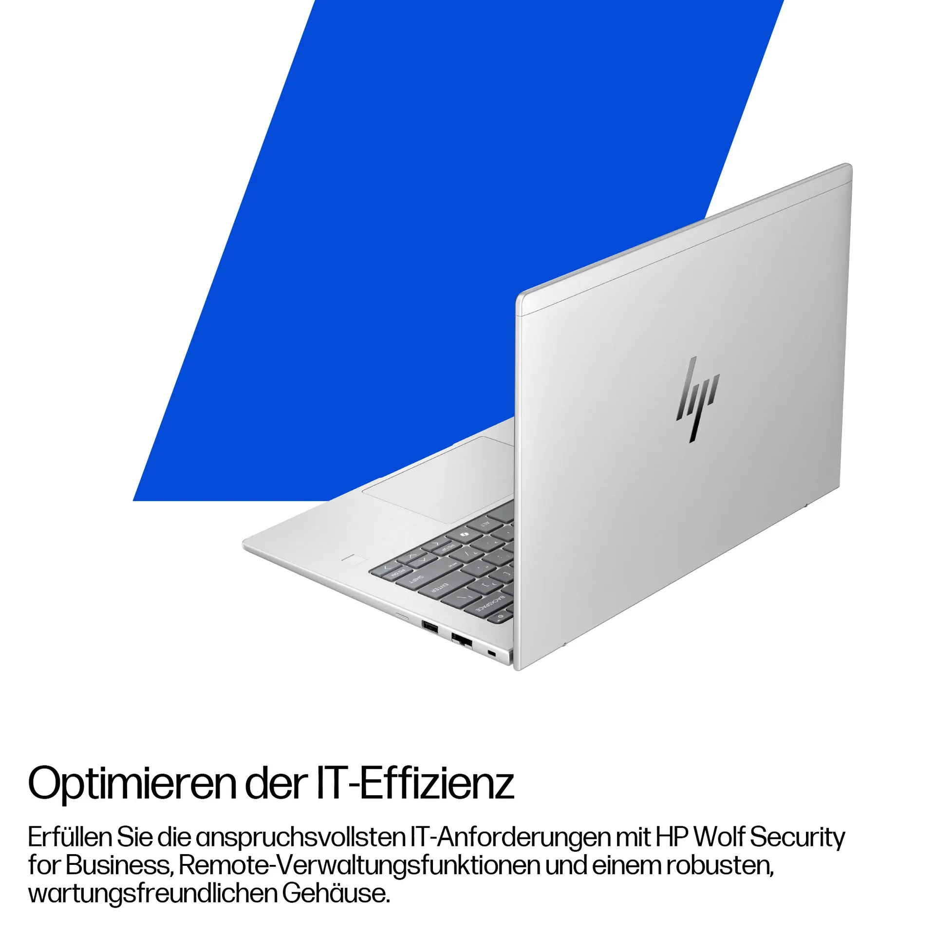 HP EliteBook 6 G1i AI Intel Core Ultra 5 225U Laptop 35,6 cm (14") WUXGA 16 GB DDR5-SDRAM 512 GB SSD Wi-Fi 7 (802.11be) Windows 11 Pro AI PC Silber – Bild 4
