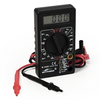 Digitalmultimeter McPower “M-330D“ schwarz, 3½-stellig, akustischer Durchgangsprüfer Digitalmultimeter McPower “M-330D“ schwarz, 3½-stellig, akustischer Durchgangsprüfer