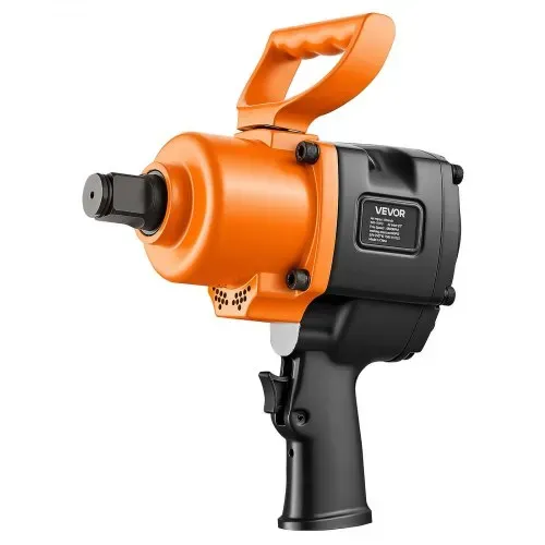 VEVOR Druckluft-Schlagschrauber, 2,54 cm Antrieb, Doppelhammer-Schlagpistole, bis zu 1626 Nm Rückdrehmoment, 4600 U/min 6-Gang-Druckluftschlagwerk für schwere Autoreparaturen und -wartung – Bild 9