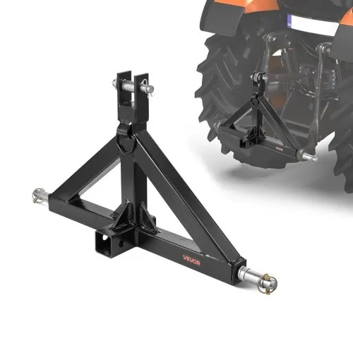 VEVOR 3-Punkt-Anhängerkupplung mit 5,08 cm Empfänger, Dreipunktaufnahme, 1360 kg Kapazität, Traktor-Anhängerkupplungsadapter, kompatibel mit Kubota, Mahindra, John Deere, Massey Ferguson VEVOR 3-Punkt-Anhängerkupplung mit 5,08 cm Empfänger, Dreipunktaufnahme, 1360 kg Kapazität, Traktor-Anhängerkupplungsadapter, kompatibel mit Kubota, Mahindra, John Deere, Massey Ferguson