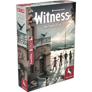 Deep Print Games: Witness – Der Sigma-Club, Rätselspiel Deep Print Games: Witness – Der Sigma-Club, Rätselspiel