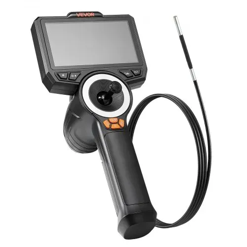VEVOR Drehbare Endoskopkamera mit Licht, Inspektionskamera mit 360° beweglichem Kopf, IP67 Wasserdichte Rohrkamera mit 4,5 Zoll Display 1,5 m Kabel 3000 mAh Akku, 3,9 mm Boreskopkamera für Auto Haus – Bild 8