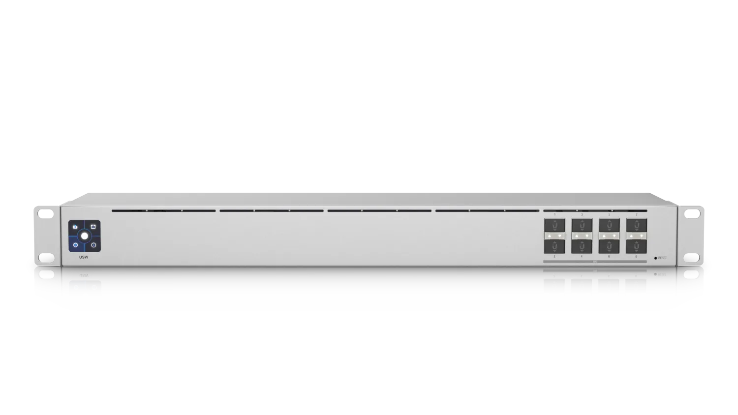 Ubiquiti Switch full managed Layer2 8 Port • 8x SFP+ • 19" • Lüfterlos • UniFi • USW-Aggregation – Bild 3