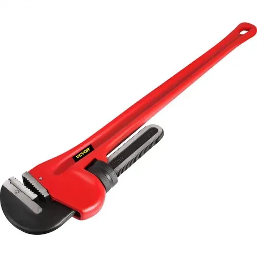 VEVOR 152,4 cm Rohrzange mit geradem Gusseisengriff und robuster Hakenbacke – Bild 8