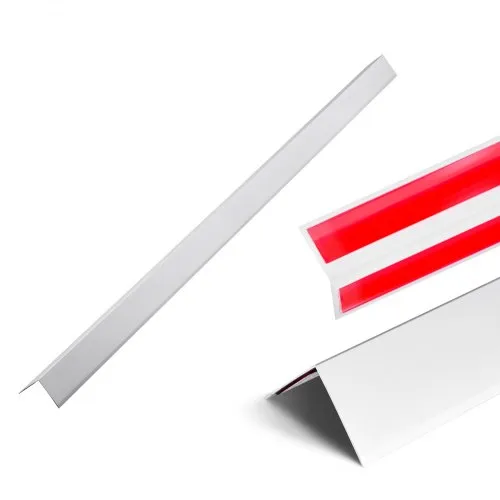 VEVOR Kantenschutz für Wand, aus Aluminiumlegierung, 50x50x1217 mm, 12er-Pack Eckenschutz im 90-Grad-Winkel in L-Form, mit 3M Klebeband, ideal für Zuhause, Büro & öffentliche Räume VEVOR Kantenschutz für Wand, aus Aluminiumlegierung, 50x50x1217 mm, 12er-Pack Eckenschutz im 90-Grad-Winkel in L-Form, mit 3M Klebeband, ideal für Zuhause, Büro & öffentliche Räume