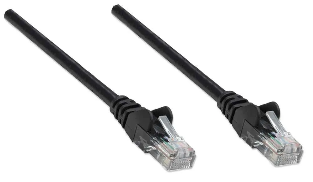 Intellinet Netzwerkkabel, Cat6, U/UTP, CCA, Cat6-kompatibel, RJ45-Stecker/RJ45-Stecker, 5,0 m, schwarz – Bild 3