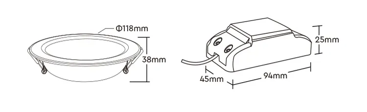 MiBoxer FUT068B LED Panel Rund 6W RGB-WW (RGB-CCT) mit Funk und WLAN schwarz MiBoxer FUT068B LED Panel Rund 6W RGB-WW (RGB-CCT) mit Funk und WLAN schwarz