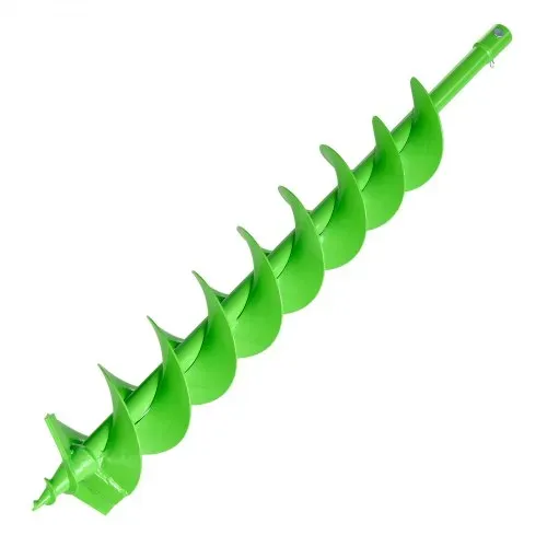 VEVOR Erdbohrer für Bohrmaschine, Ø 100x790 mm Gartenbohrer, kompatibel mit Bohrern mit 20 mm Innendurchmesser, Pfahlbohrer, Durchlässenbohrer, Grabungswerkzeug zum Pflanzen und Bohren – Bild 9