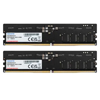 ADATA DDR5 5600 U-DIMM Speichermodul 32 GB 2 x 16 GB 288-pin DIMM ECC ADATA DDR5 5600 U-DIMM Speichermodul 32 GB 2 x 16 GB 288-pin DIMM ECC