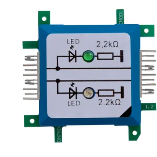 ALLNET Brick’R’knowledge LED dual auf Masse grün & blau Signal durchverbunden ALLNET Brick’R’knowledge LED dual auf Masse grün & blau Signal durchverbunden