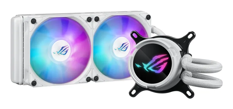 ASUS ROG Strix LC III 240 ARGB White Edition Prozessor Flüssigkeitskühlung 12 cm Weiß ASUS ROG Strix LC III 240 ARGB White Edition Prozessor Flüssigkeitskühlung 12 cm Weiß