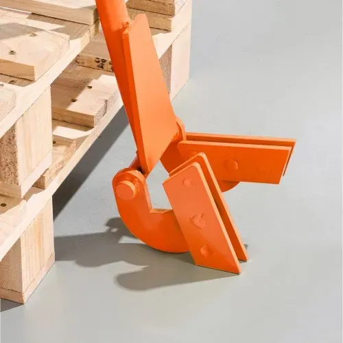 VEVOR Palettenbrecher 1120 mm, Palettenheber 907 kg, Paletten-Buster mit neigbaren Paletten, Handschuhen & Nagelzieher für Aufhebeln von Bodenbelägen, Rahmen, Dächern, Abdeckung & Gipskartonplatten – Bild 7