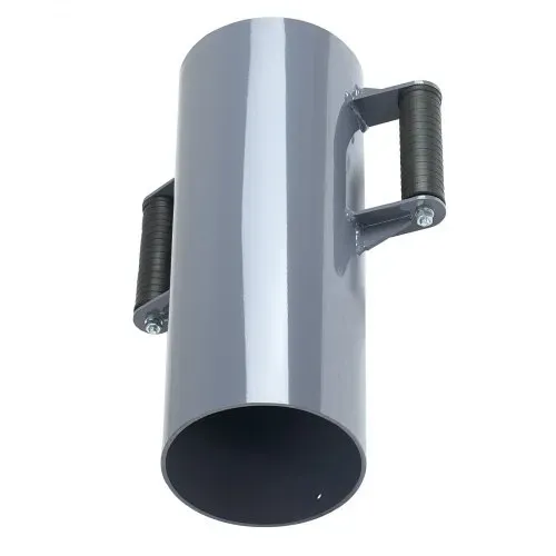 VEVOR Pfahlramme, Handramme mit 2 Handgriffen, Pfostenramme für Holzzäune, Zaunpfahlramme für T-Pfosten mit Innendurchmesser bis zu 15,5 cm, Ideal für Bauernhof, Garten, Hof, 430x308x165,5 mm – Bild 10