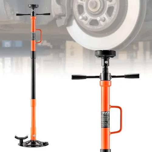 VEVOR Unterhub-Stützständer 1 t, Höhenverstellbarer (885–1800 mm) Wagenheberständer mit Kugelgelagertem Drehgriff & Selbstsichernder Gewindeschraube, zur Unterstützung von Fahrzeugkomponenten VEVOR Unterhub-Stützständer 1 t, Höhenverstellbarer (885–1800 mm) Wagenheberständer mit Kugelgelagertem Drehgriff & Selbstsichernder Gewindeschraube, zur Unterstützung von Fahrzeugkomponenten