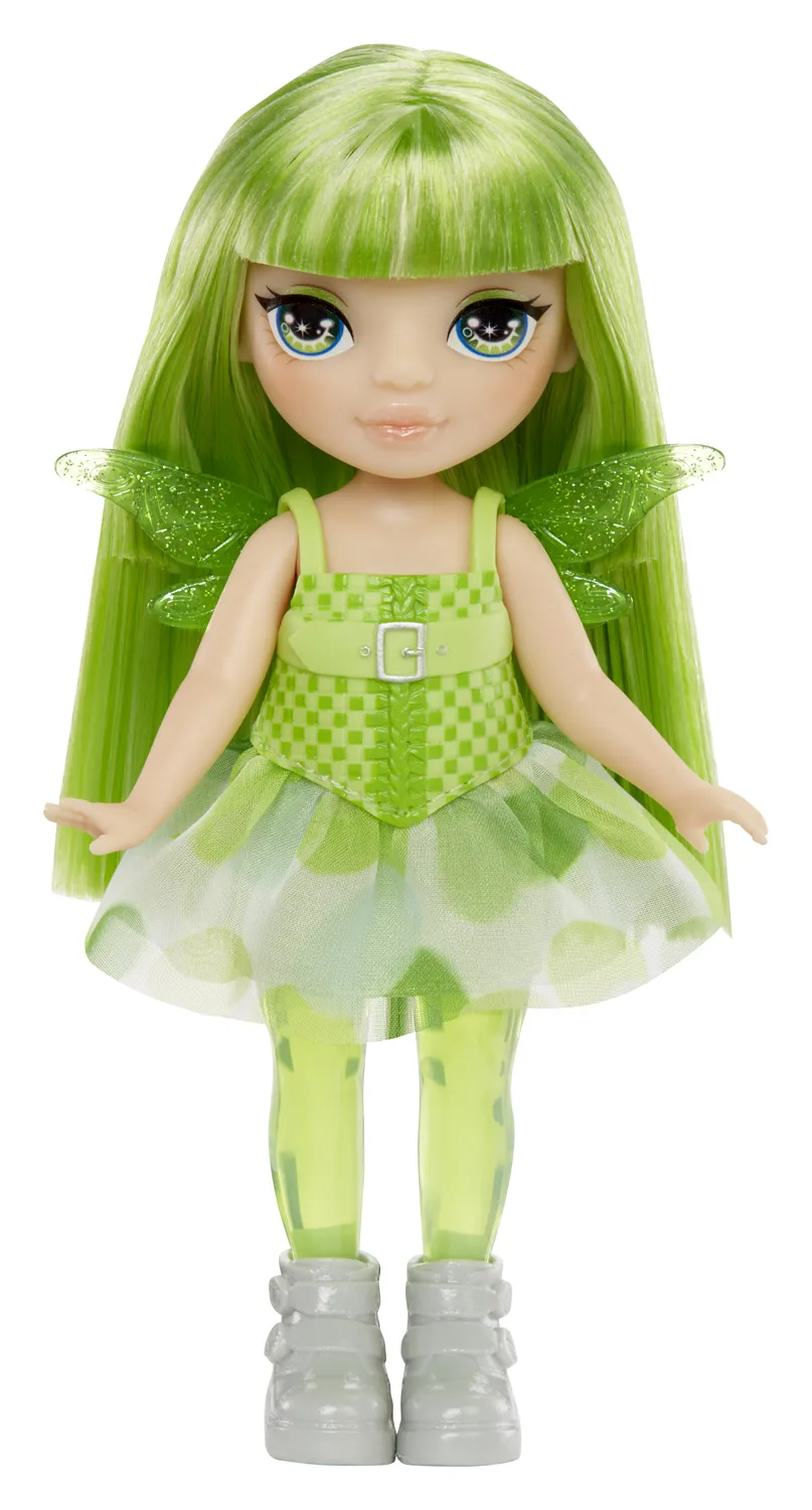 Rainbow High Littles Rainbow Fantasy Fairies Doll- Emerald (Green) – Bild 4