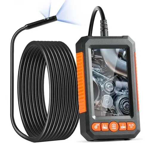 VEVOR Kanalkamera Endoskopkamera Inspektionskamera 1080P Rohrkamera 5m Kabel 4,3" Display – Bild 9