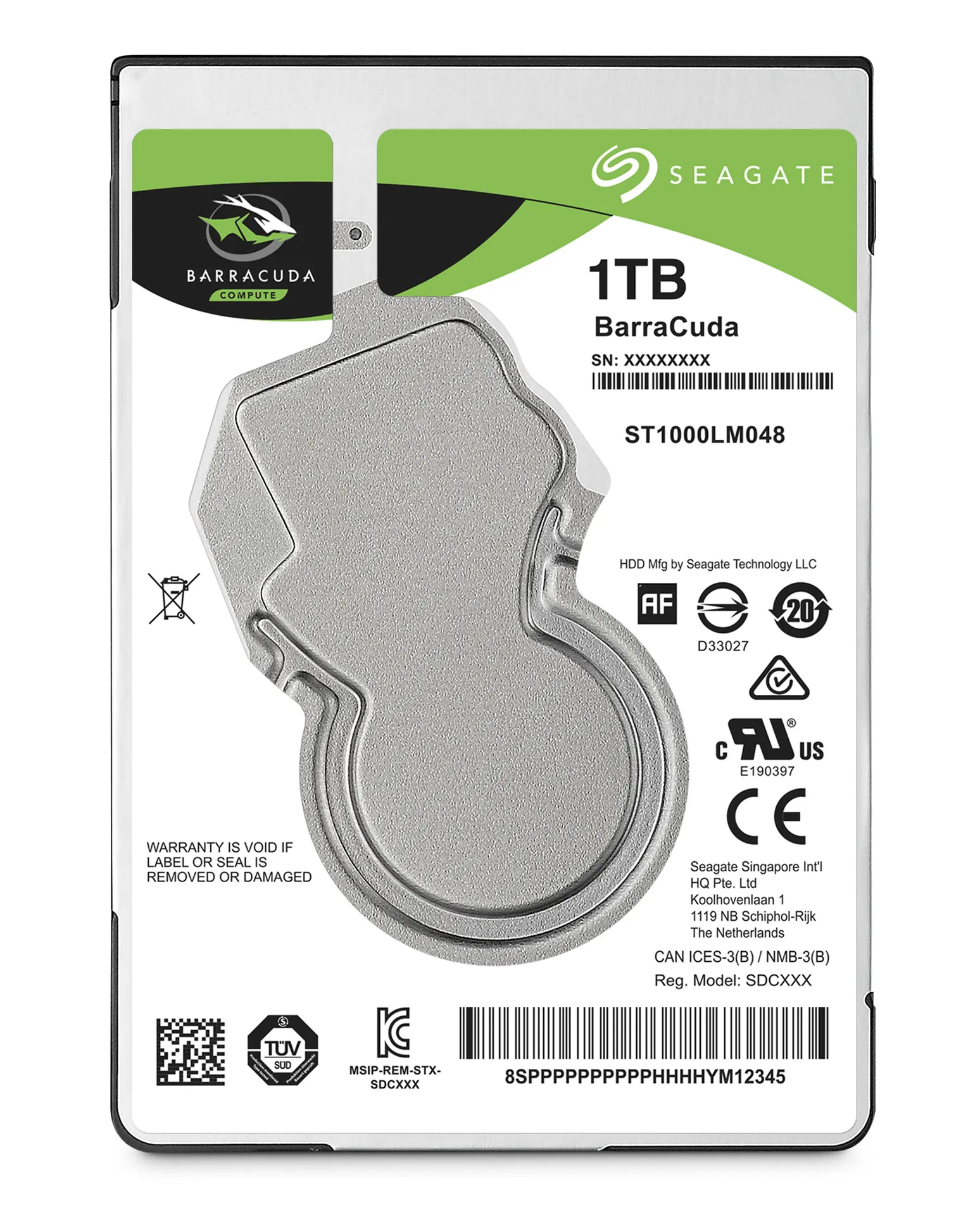 Seagate Barracuda 2.5″ Interne Festplatte 1 TB 5400 RPM 128 MB 2.5″ Serial ATA III Seagate Barracuda 2.5″ Interne Festplatte 1 TB 5400 RPM 128 MB 2.5″ Serial ATA III