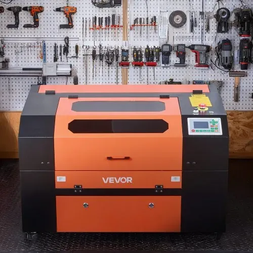VEVOR CO2-Lasergravierer 50 W, 500x300mm Arbeitsbereich, Laser-Gravier- & Schneidemaschine mit 4-Wege-Luftunterstützung, kompatibel mit LightBurn, CorelDRAW & RDWorks, für Holz, Acryl & Glas – Bild 7