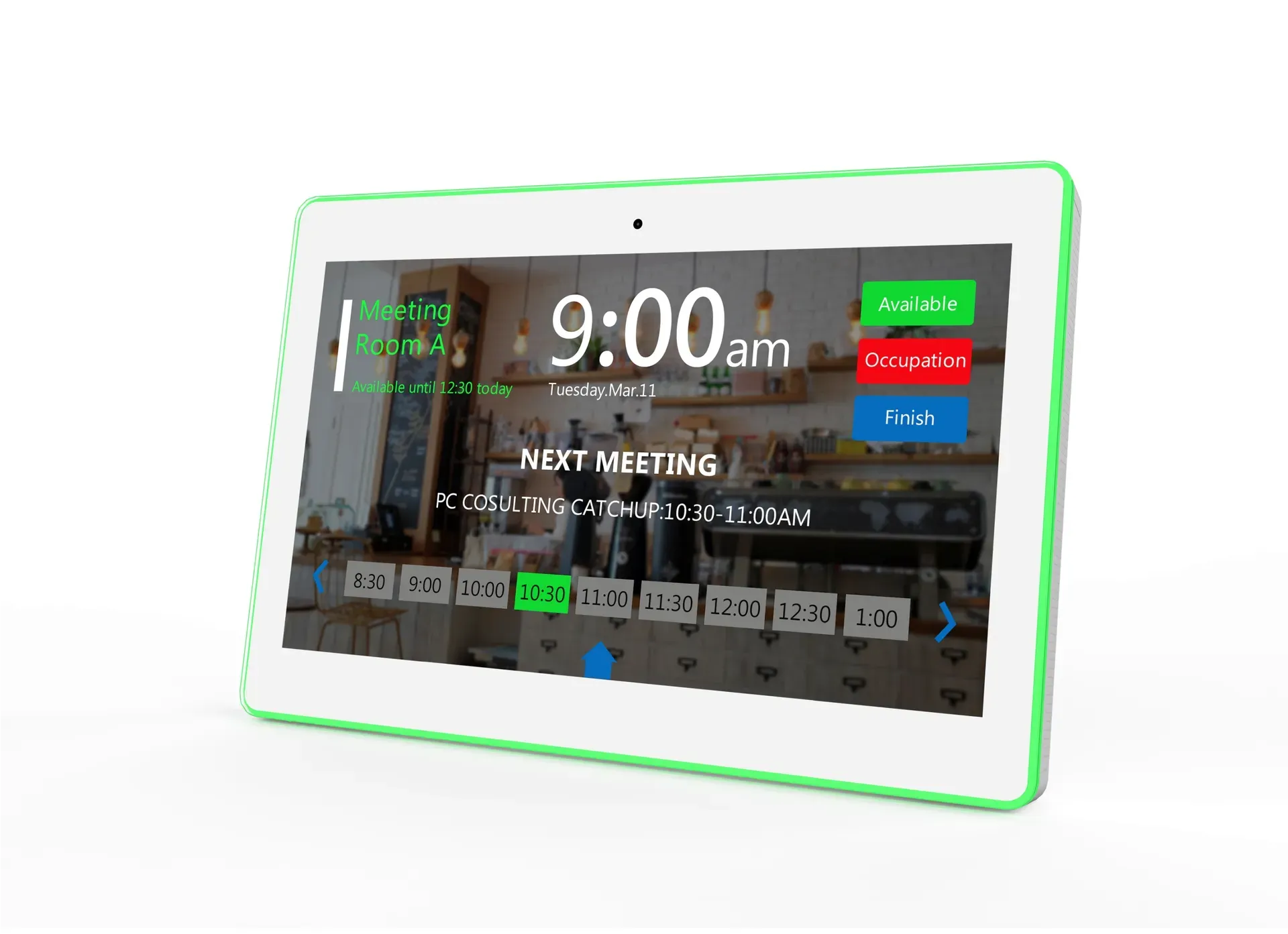 ALLNET Meetingraum RGB LED Tablet 15 Zoll RK3576 Android 16 und NFC/RFID Farbe weiß – Bild 3