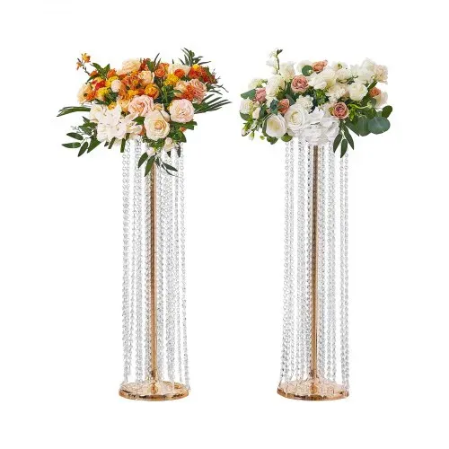 VEVOR 2er-Set Blumenhocker 20x20x90cm Blumenständer Eisen Beistelltisch Modern Kristallvase Gold-Galvanisierung Pflanzenhocker Pflanzenständer Metallständer für Dekoration von Bars Hotels Cafés VEVOR 2er-Set Blumenhocker 20x20x90cm Blumenständer Eisen Beistelltisch Modern Kristallvase Gold-Galvanisierung Pflanzenhocker Pflanzenständer Metallständer für Dekoration von Bars Hotels Cafés